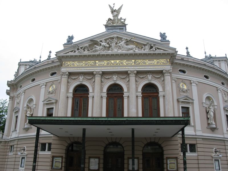 Ljubljana Opera House front