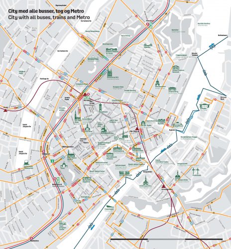 Copenhagen Transit Map